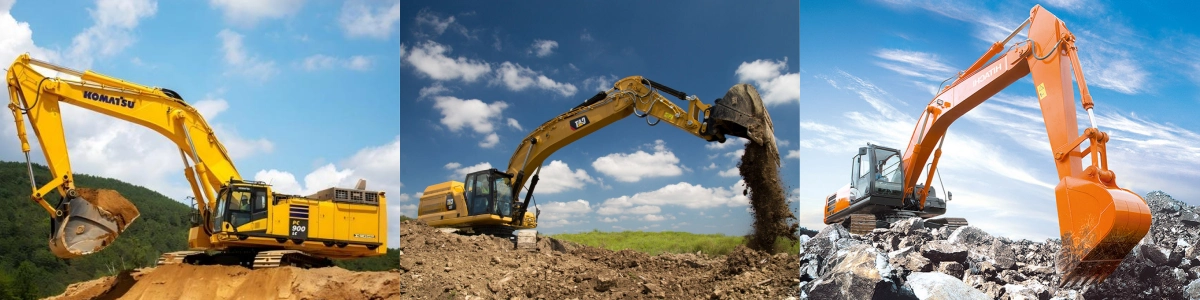 R80-7 Track Bottom Roller undercarriage Parts fit Hyundai Excavator 7 Excavator usage scenarios