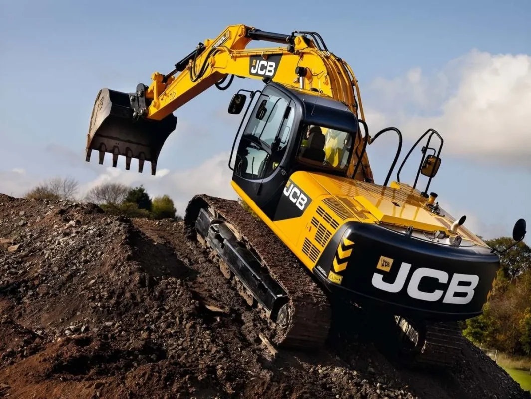 JCB crawler excavator