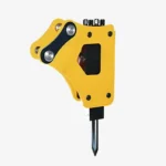 Excavator Rock Hammer with 68mm Chisel for Tough Jobs