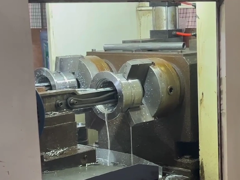 excavator bucket bushing internal punching