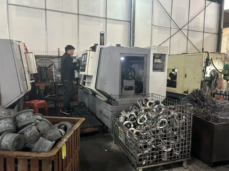 excavator bucket bushing polishing