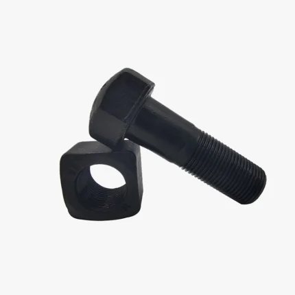 18x56 hexagon head excavator track shoe bolt and nut