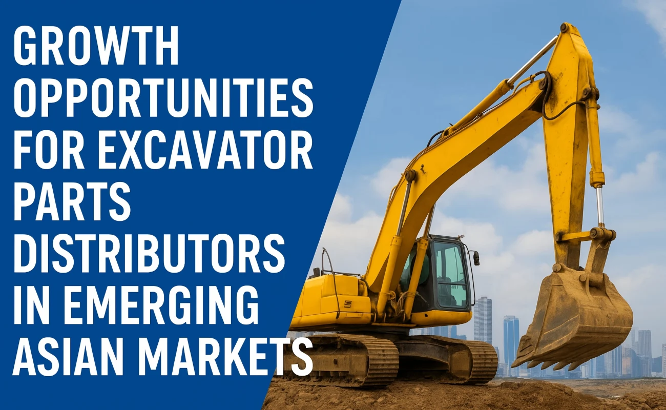 News Cover of Asian Excavator Parts Rising Trend