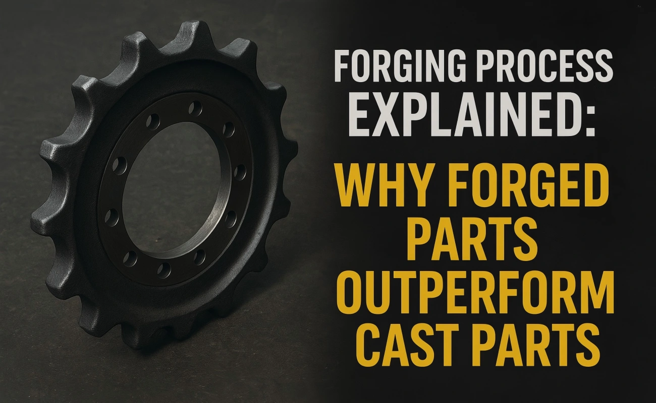Excavator forging process