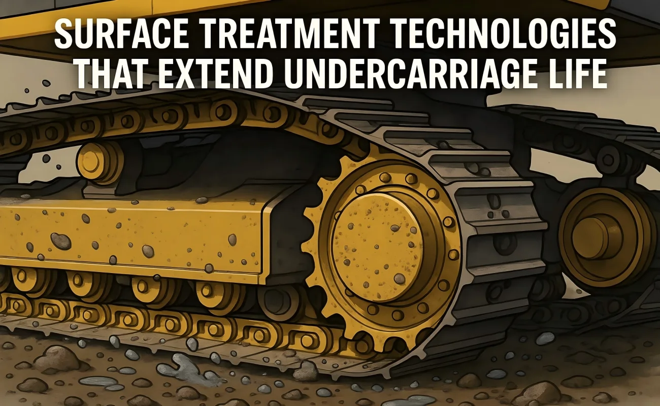 Surface Finishing Techniques That Extend Undercarriage Life