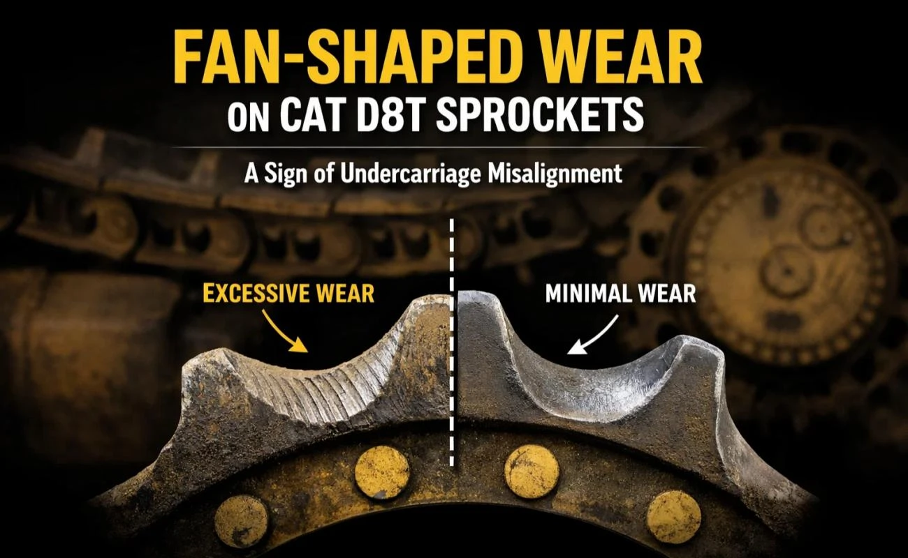 Cat D8T Sprocket Segments