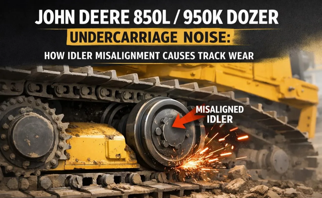 John Deere 850L 950K Dozer Undercarriage Idler