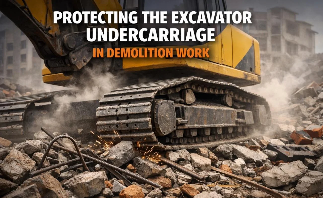 Protecting Excavator Undercarriage in Demolition Work