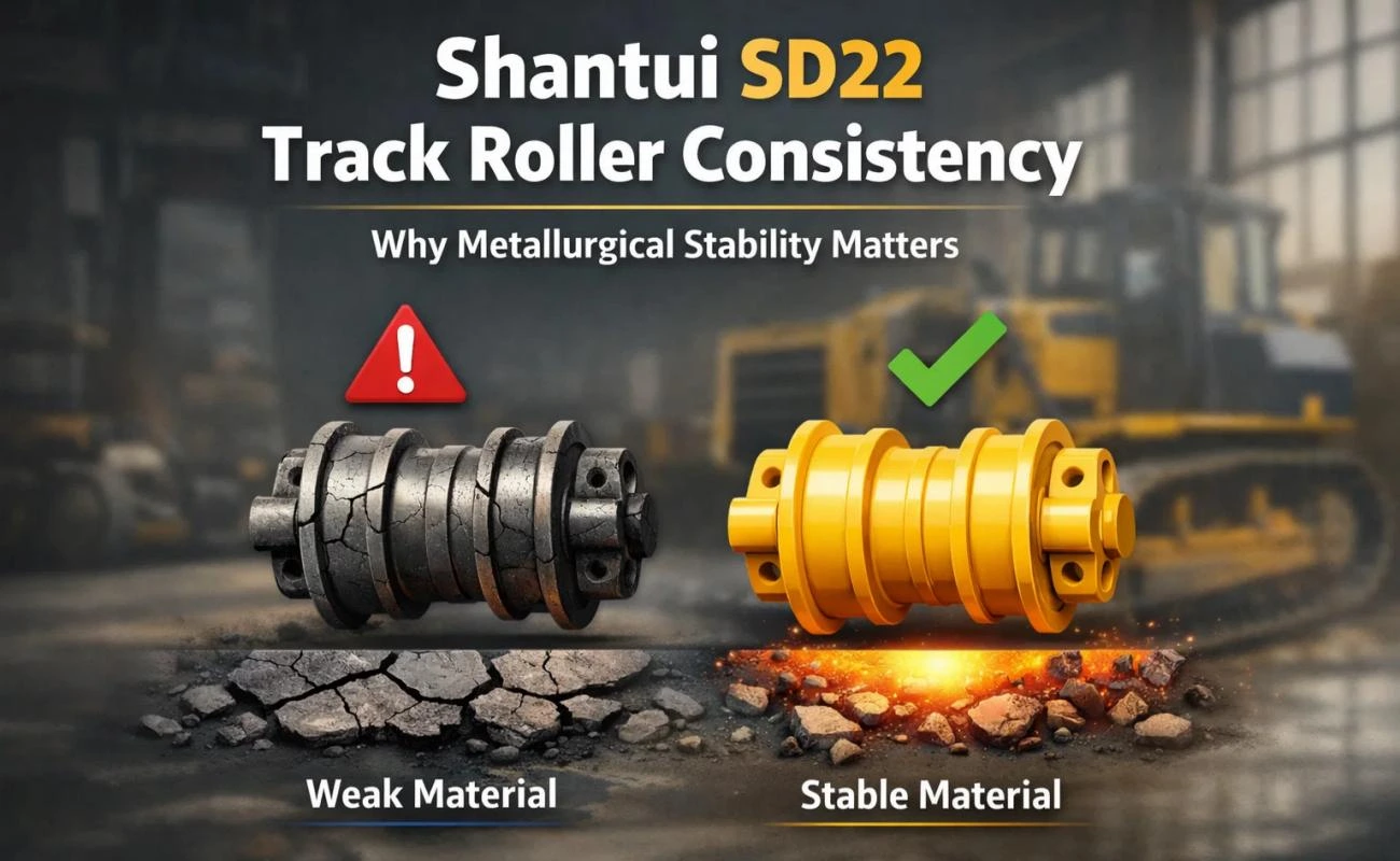 Shantui SD22 Track Roller Consistency