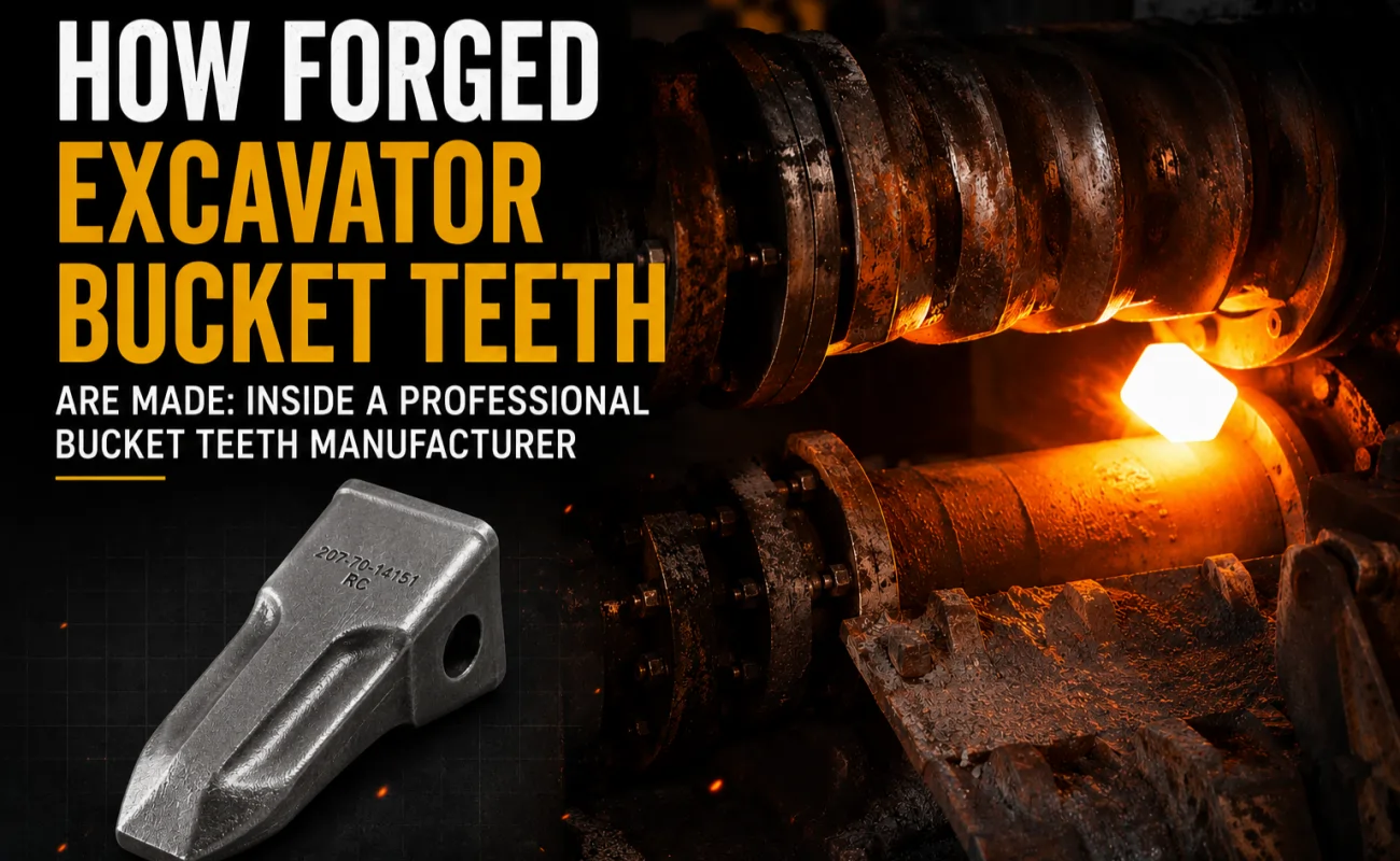 How Forged Excavator Bucket Teeth Are Made