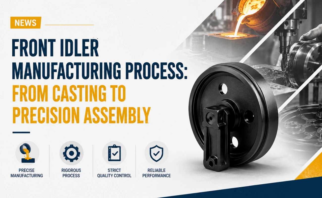 Kinton Parts Front Idler Manufacturing Process