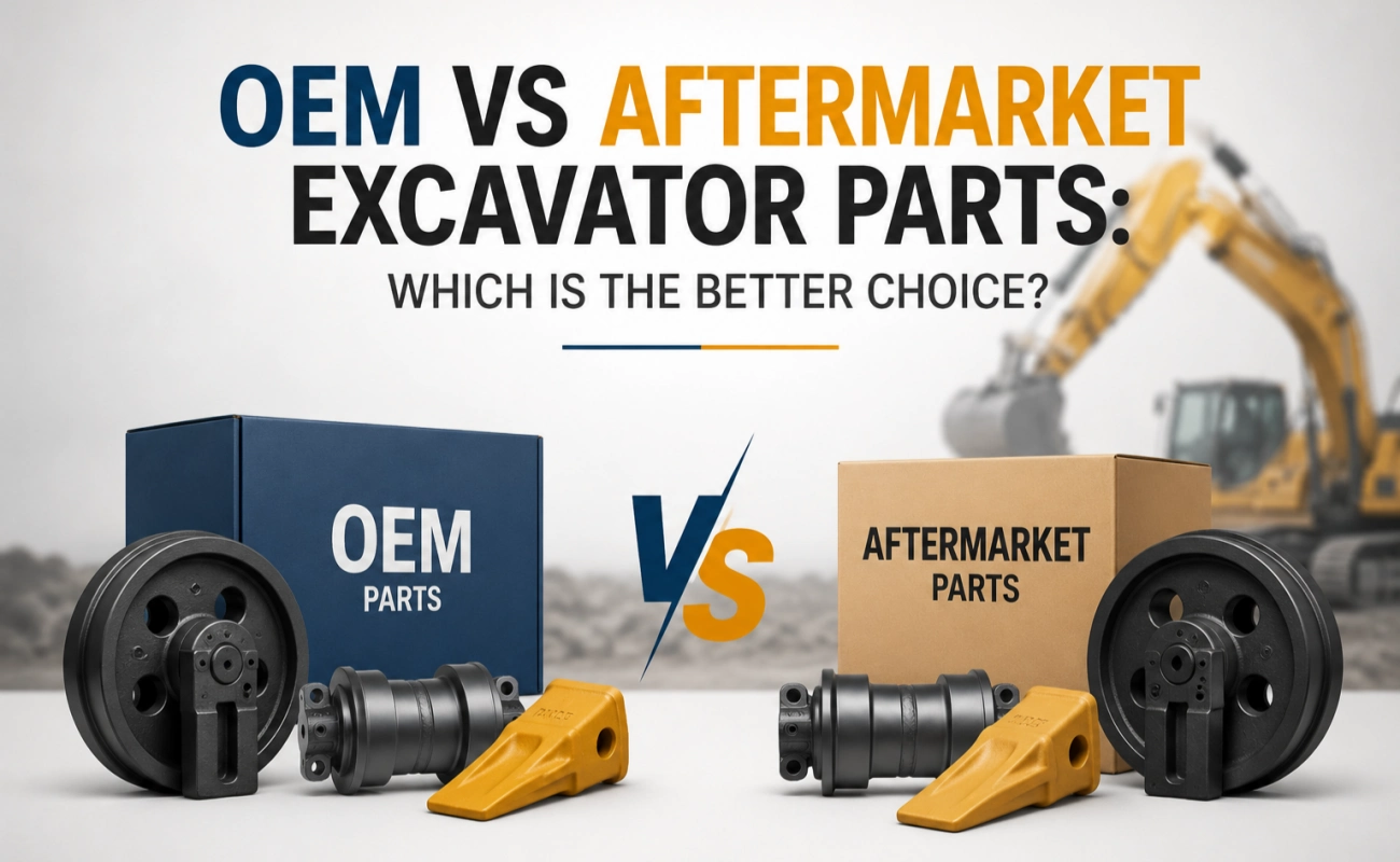 OEM vs Aftermarket Excavator Parts
